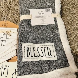 Rae Dunn baby blankie